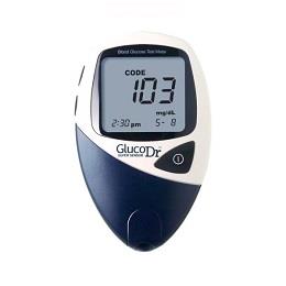 دستگاه تست قند خون گلوکو داکتر مدل Gluco Dr Super Sensor Blood Glucose Monitor