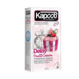 کاندوم کاپوت مدل delay fruty cream