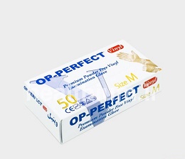 دستکش وینیل OP-Perfect سایز Medium