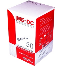 نوار تست قند خون دستگاه ime-dc بسته 50 عددی